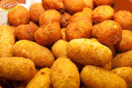 Bolinho De Mandioca e Bacalhau